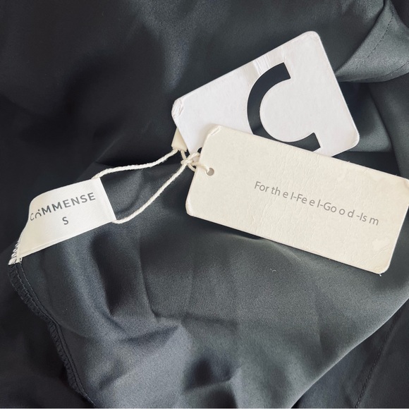 Commense Polo Pockets Tied Midi Dress Sz S Small - Picture 11 of 12